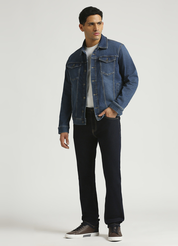 Vendie Raw Mid Rise Straight Fit Jeans