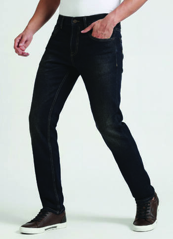 Vendie Dark Blue Mid Rise Straight Fit Jeans