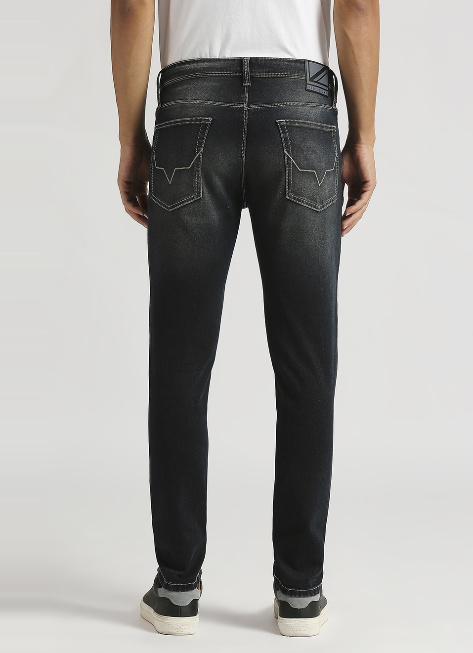 Chinox Black Mid Rise Skinny Fit Jeans, , large image number 3