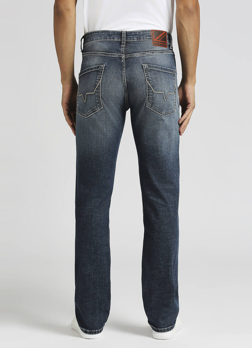 Holborne Mid Rise Straight Fit Jeans, , large image number 3