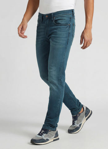Chinox Black Mid Rise Skinny Fit Jeans