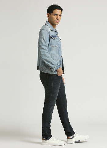 Chinox Black Mid Rise Skinny Gymindigo Jeans