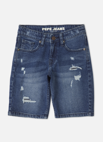 Boys Cash Mid Rise Slim Fit Shorts