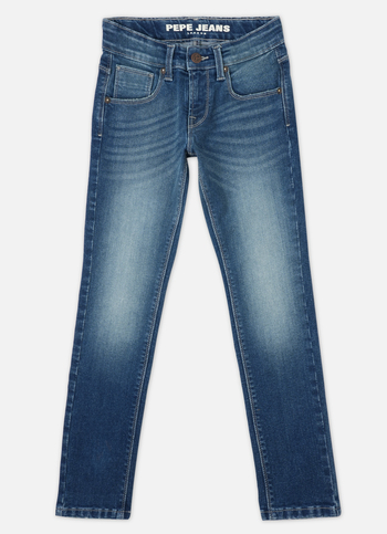 Boys Cash Mid Rise Slim Fit Jeans