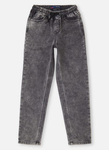 Boys Grey Mid Rise Archie Fit Gymindigo Jeans