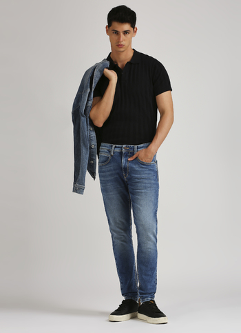 Chinox Mid Rise Skinny Fit Gymindigo Jeans