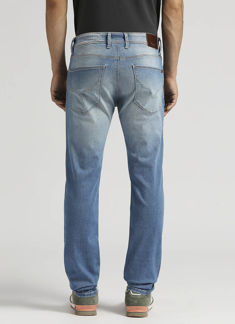 Vapour Mid Rise Slim Fit Powerflex Jeans, , large image number 3