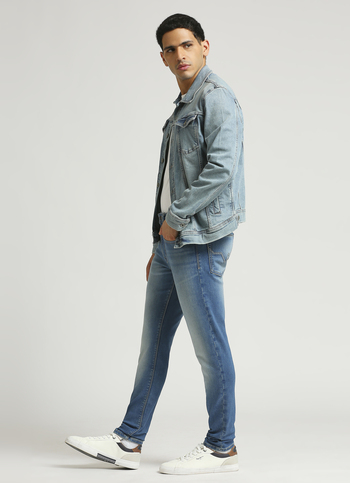 Chinox Blue Mid Rise Skinny Gymindigo Jeans