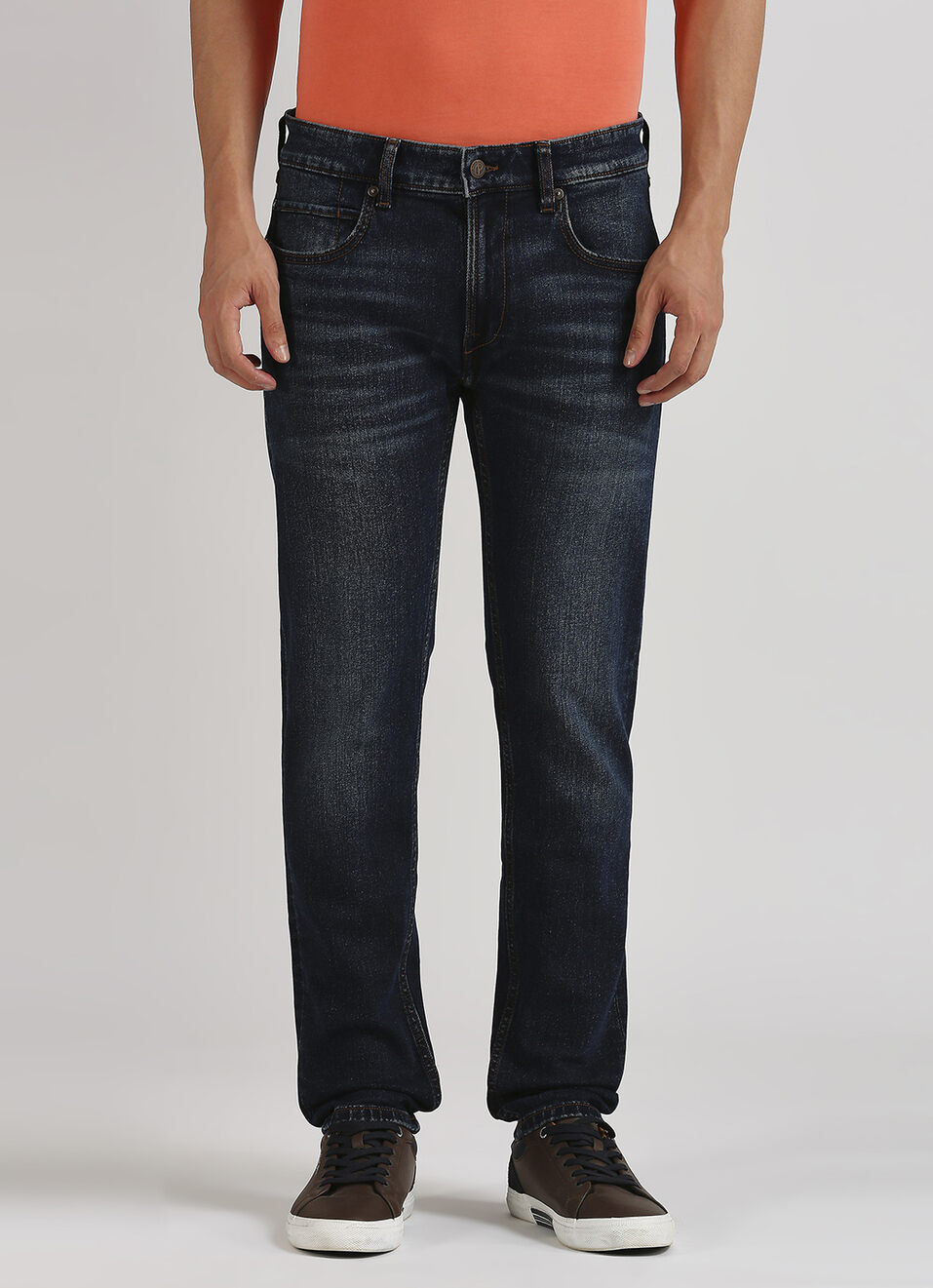 Vapour Low Rise Tapered Jeans, , large image number 2
