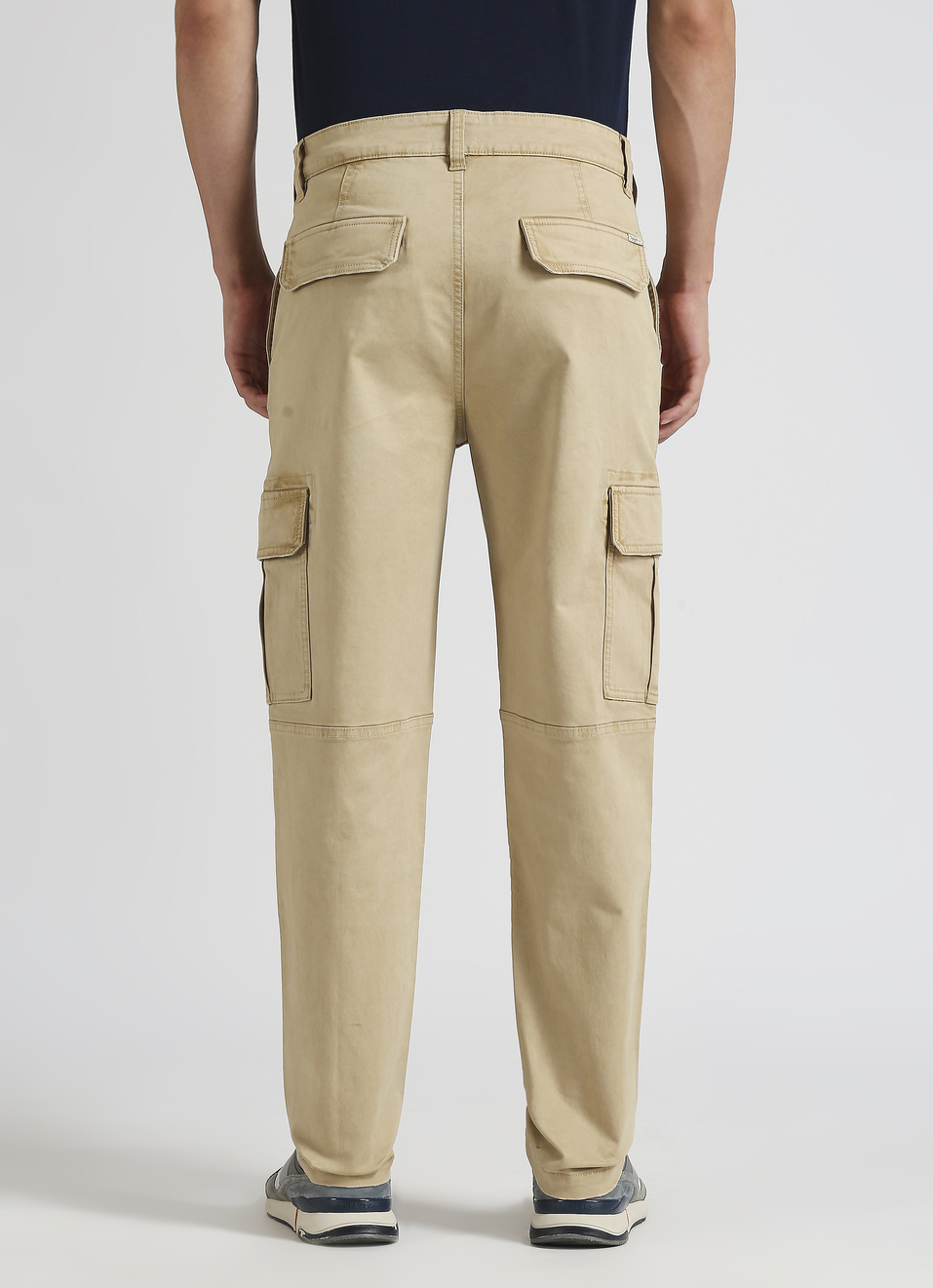 Khaki Overdyed Cargo Pants, , large image number 2