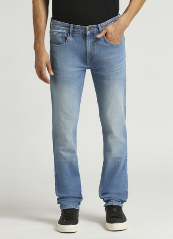 Vapour Light Blue Mid Rise Slim Fit Jeans