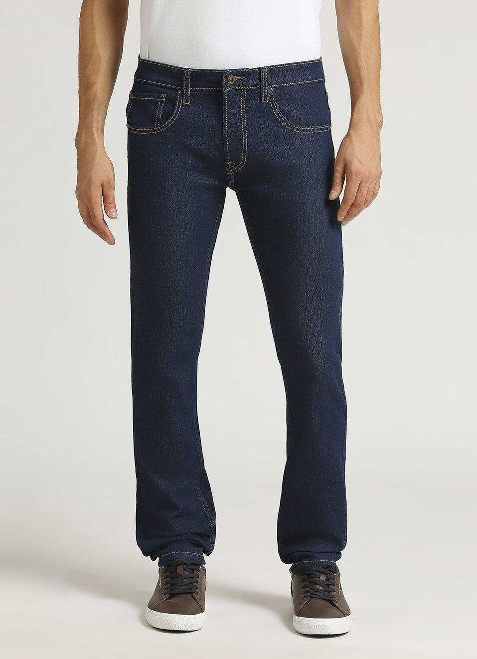 Vapour Raw Mid Rise Slim Fit Jeans, , large image number 5