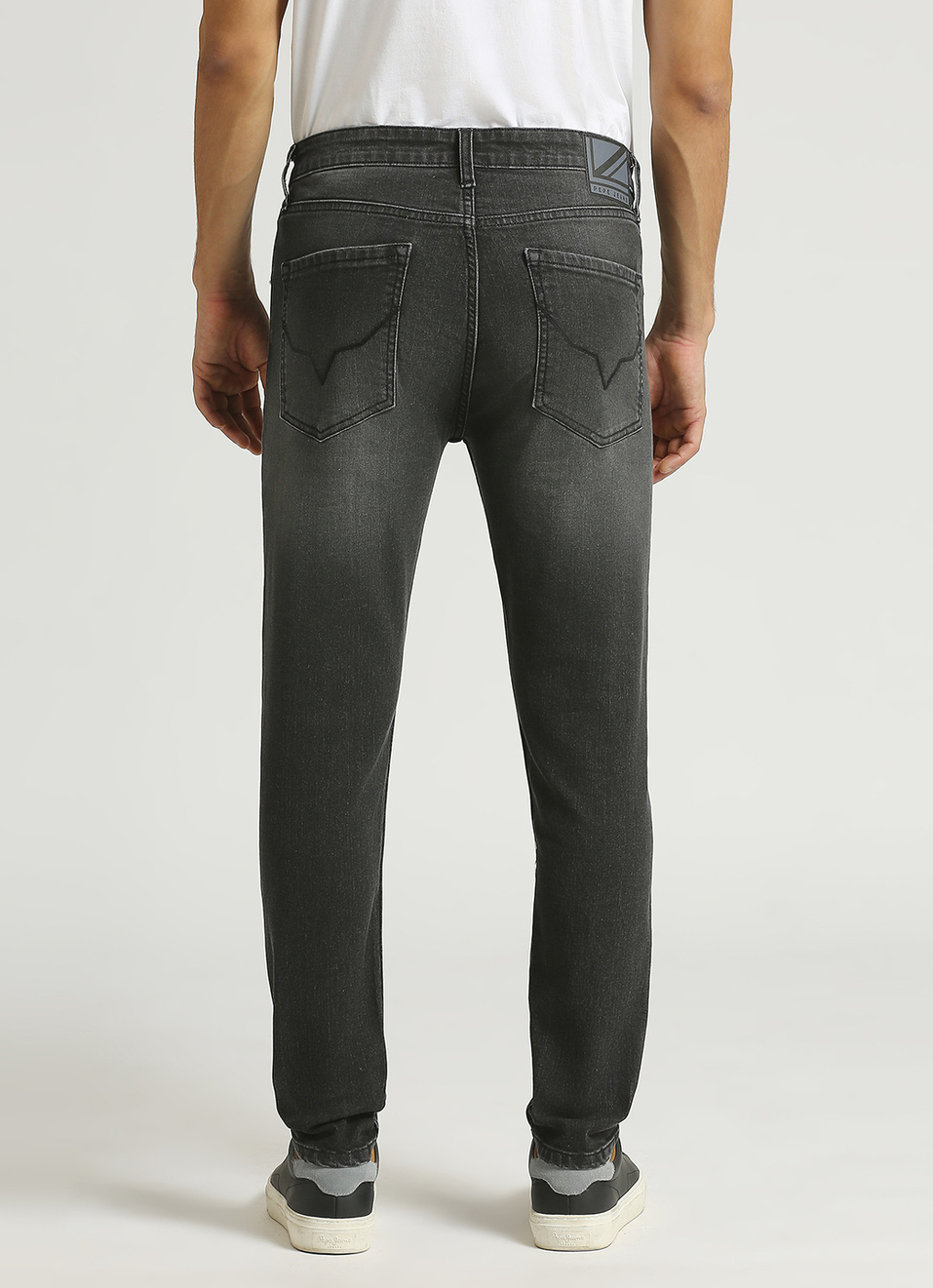 Chinox Black Mid Rise Ankle Jeans, , large image number 3