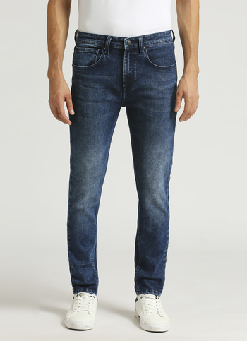 Chinox Dark Blue Mid Rise Ankle Jeans