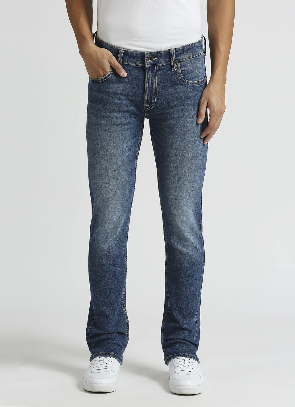 Vapour Mid Rise Slim Fit Jeans, , large image number 2