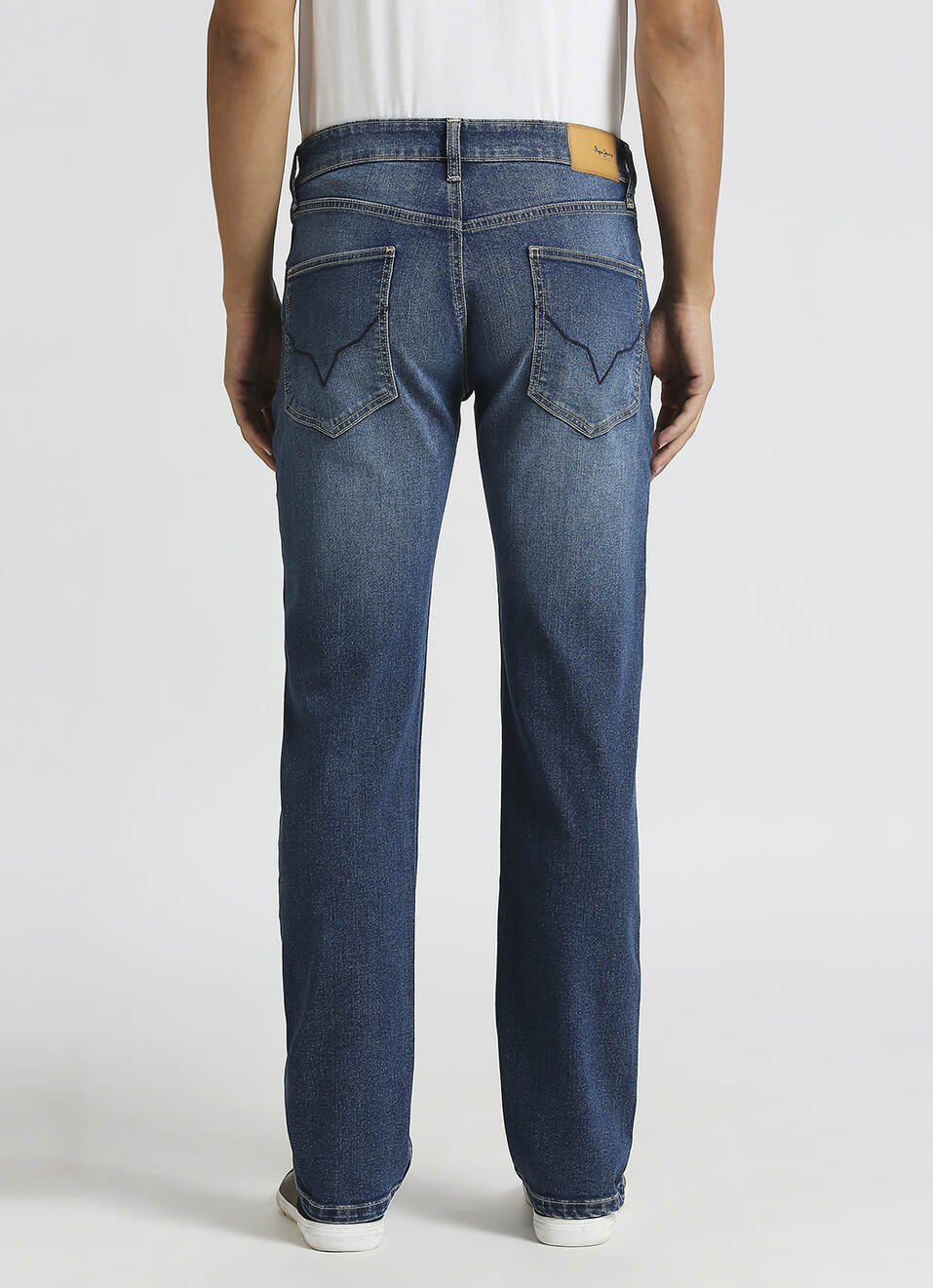 Holborne Mid Rise Straight Fit Jeans, , large image number 3