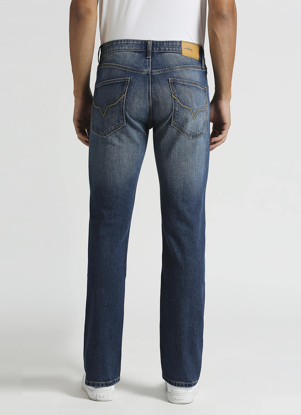 Holborne Mid Rise Straight Fit Jeans, , large image number 3