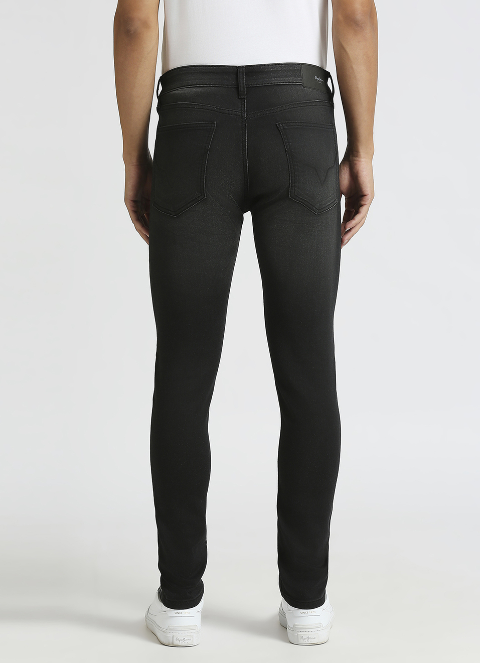 Chinox Black Mid Rise Skinny Fit Jeans, , large image number 3