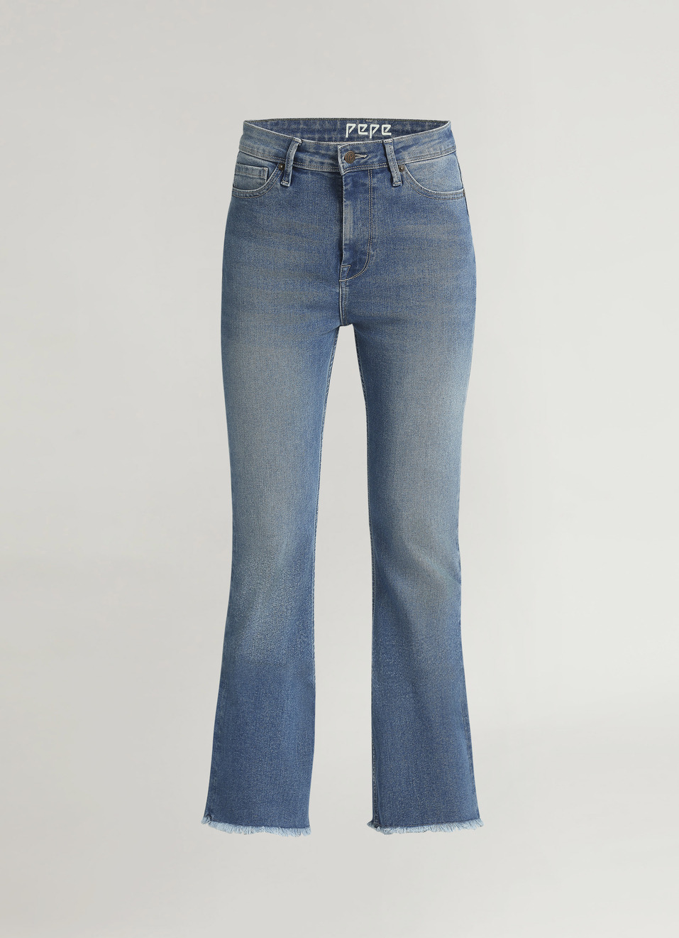 Dion High Waist Flare Jeans, , large image number 6