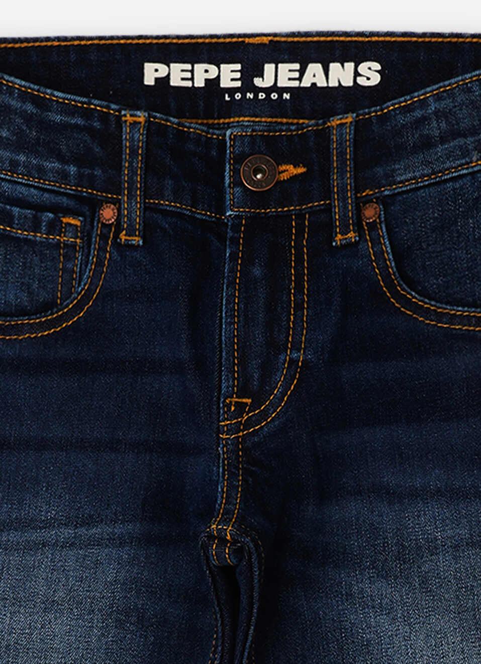 Boys  Blue Mid Waist Slim Jeans, , large image number 2