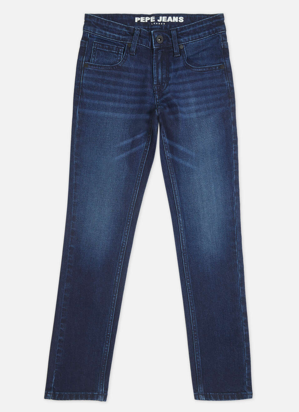 Boys  Blue Mid Rise Slim Jeans, , large image number 0