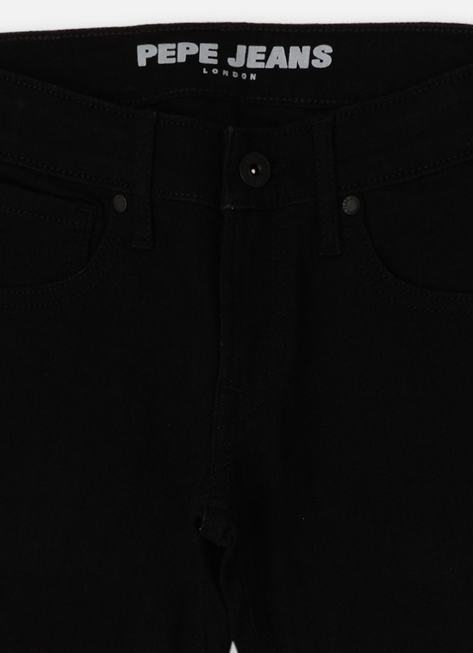 Boys  Black Mid Rise Slim Jeans, , large image number 2