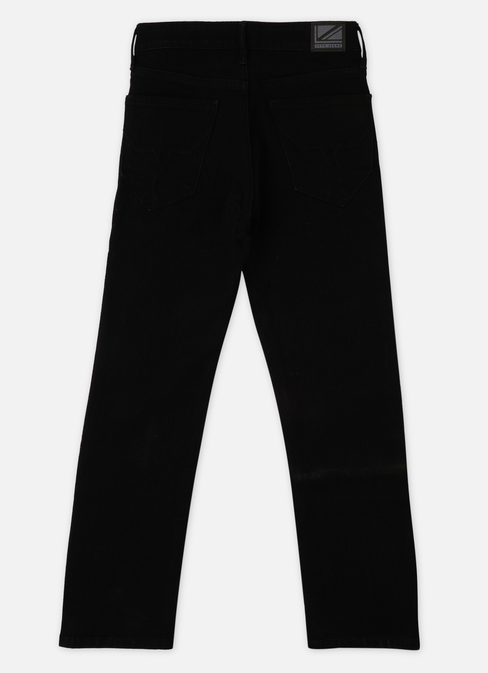 Boys Bootcut Black Mid Waist Bootcut Leg Jeans, , large image number 1
