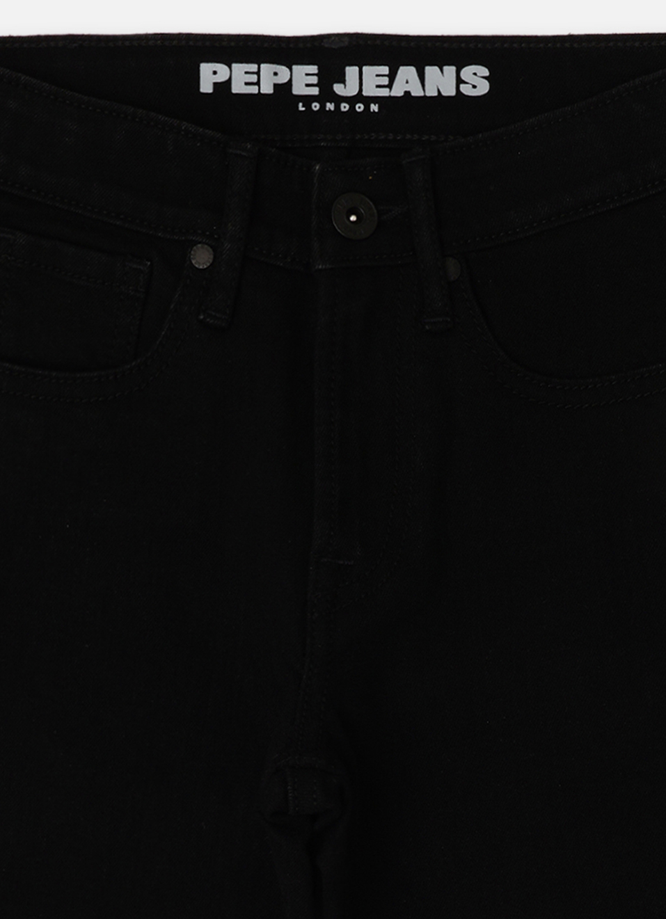 Boys Bootcut Black Mid Waist Bootcut Leg Jeans, , large image number 2
