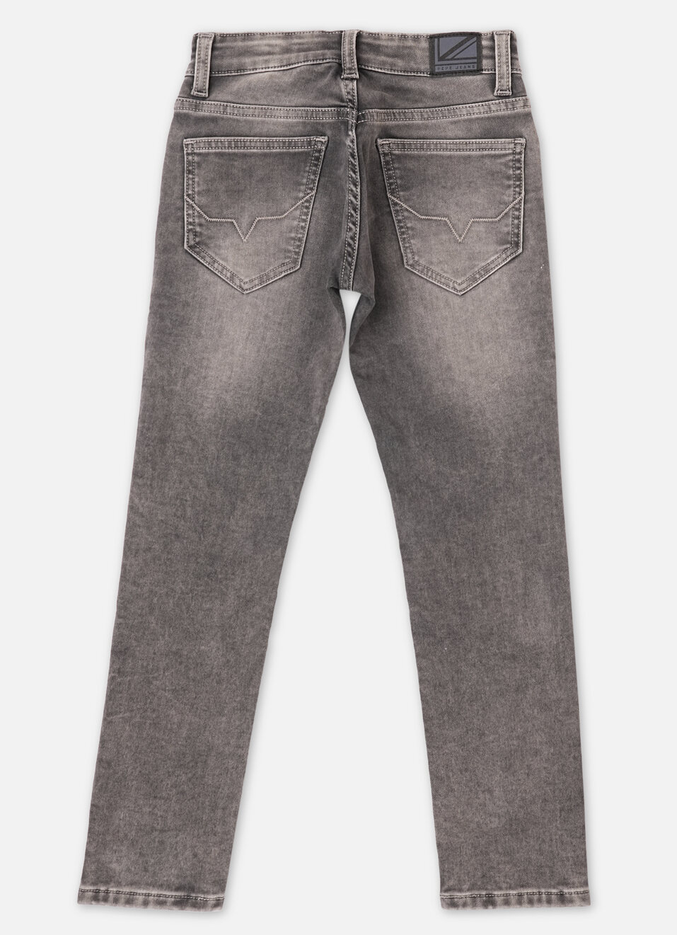 Boys  Grey Mid Waist Slim Gymindigo Jeans, , large image number 1