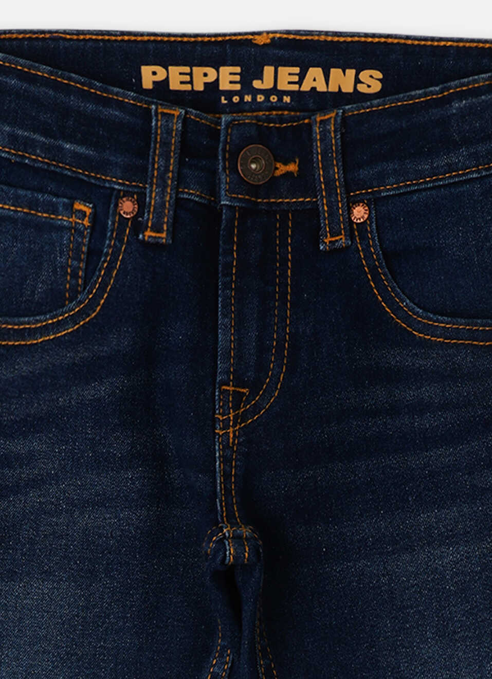 Boys  Blue Mid Waist Slim Jeans, , large image number 2