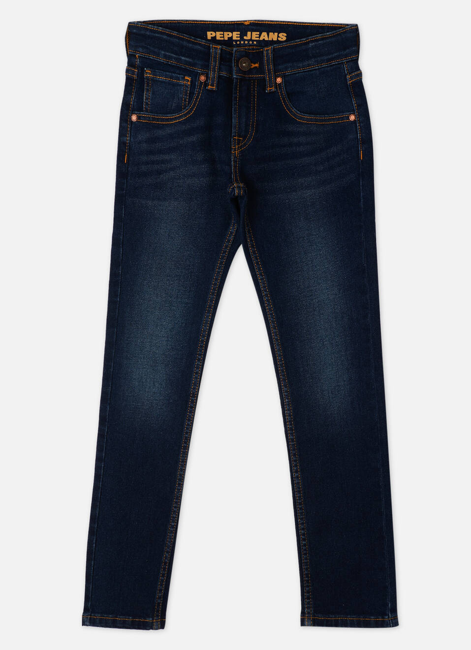 Boys  Blue Mid Waist Slim Jeans, , large image number 0