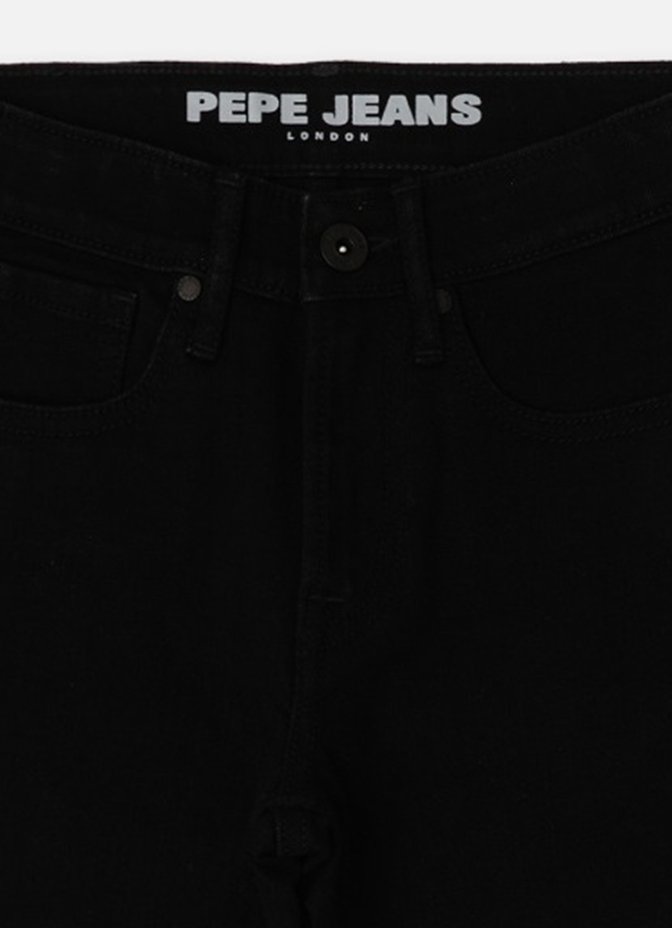 Boys Skater Black Mid Rise Wide Leg Jeans, , large image number 2