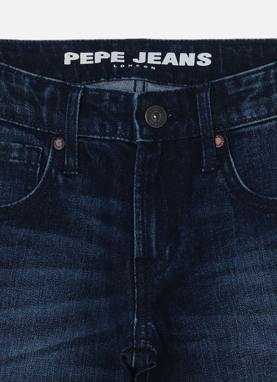 Boys  Blue Mid Waist Slim Jeans, , large image number 2