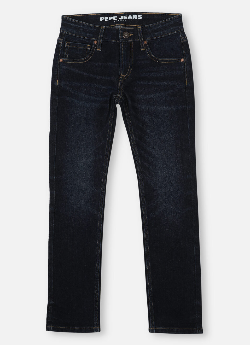 Boys  Blue Mid Waist Slim Jeans, , large image number 0