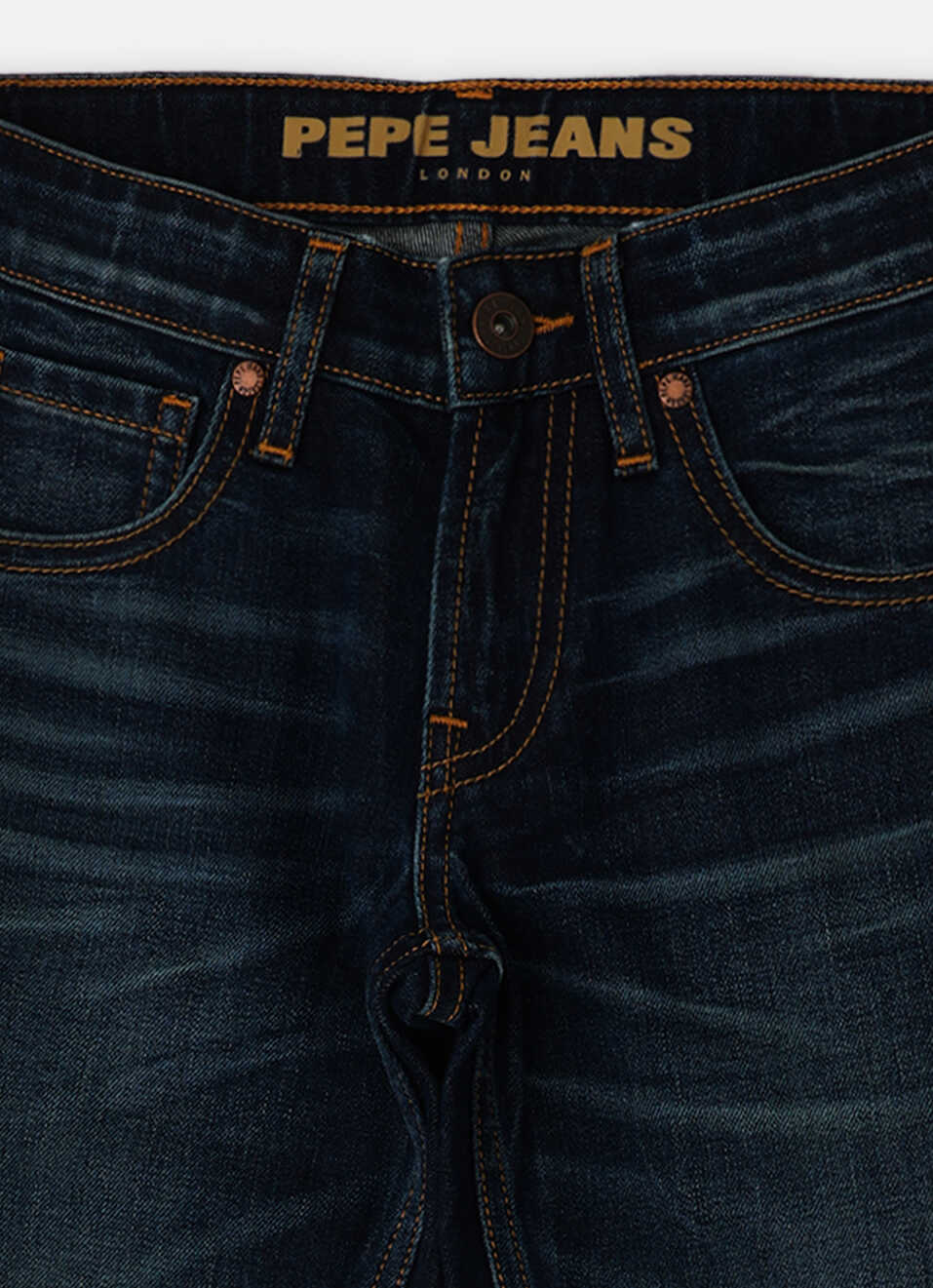 Boys  Blue Mid Waist Slim Jeans, , large image number 2