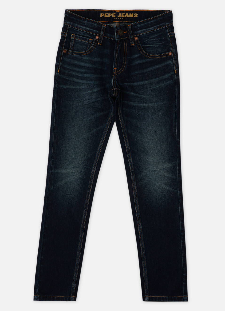 Boys  Blue Mid Waist Slim Jeans, , large image number 0