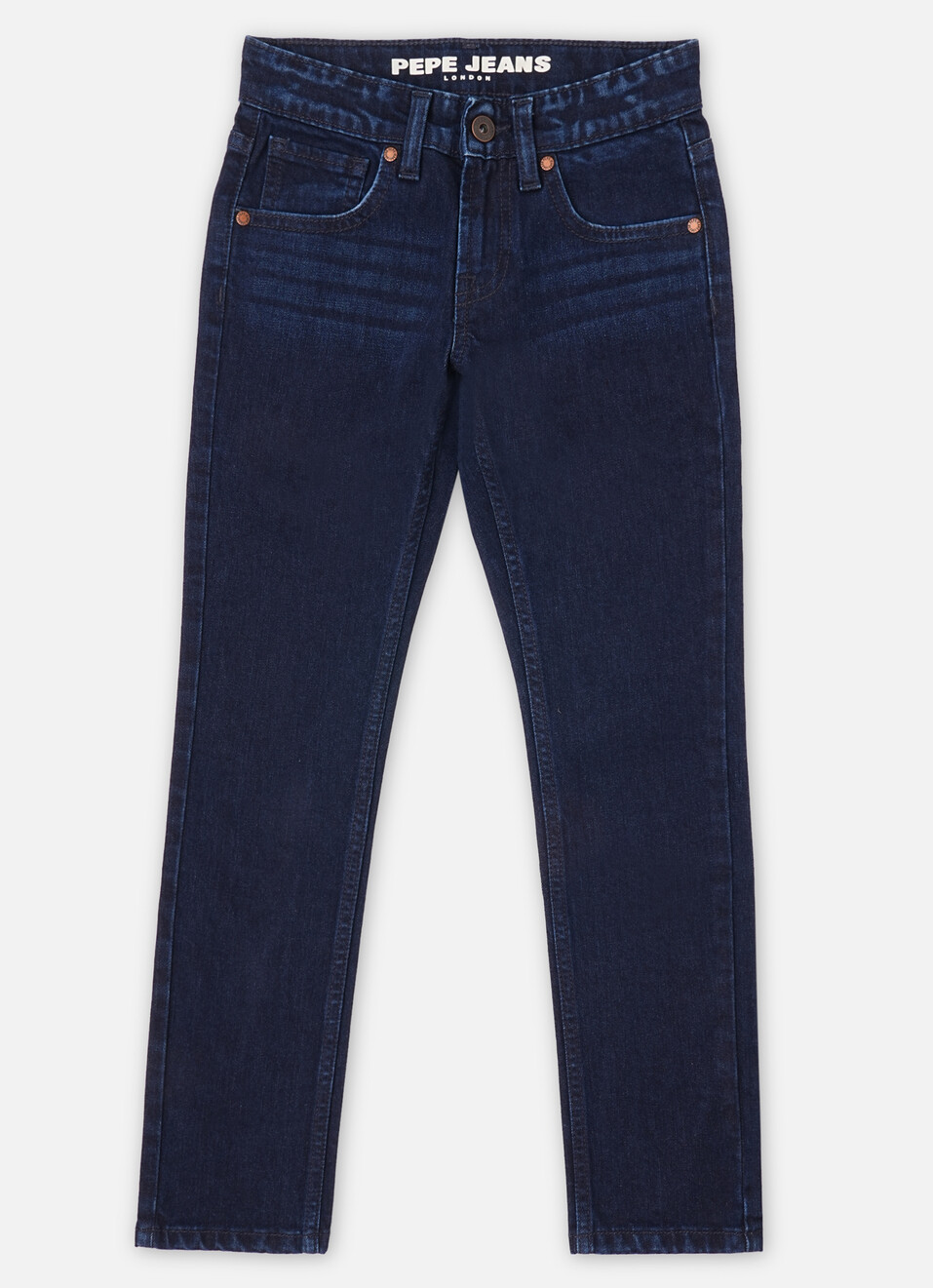 Boys  Blue Mid Waist Slim Jeans, , large image number 0