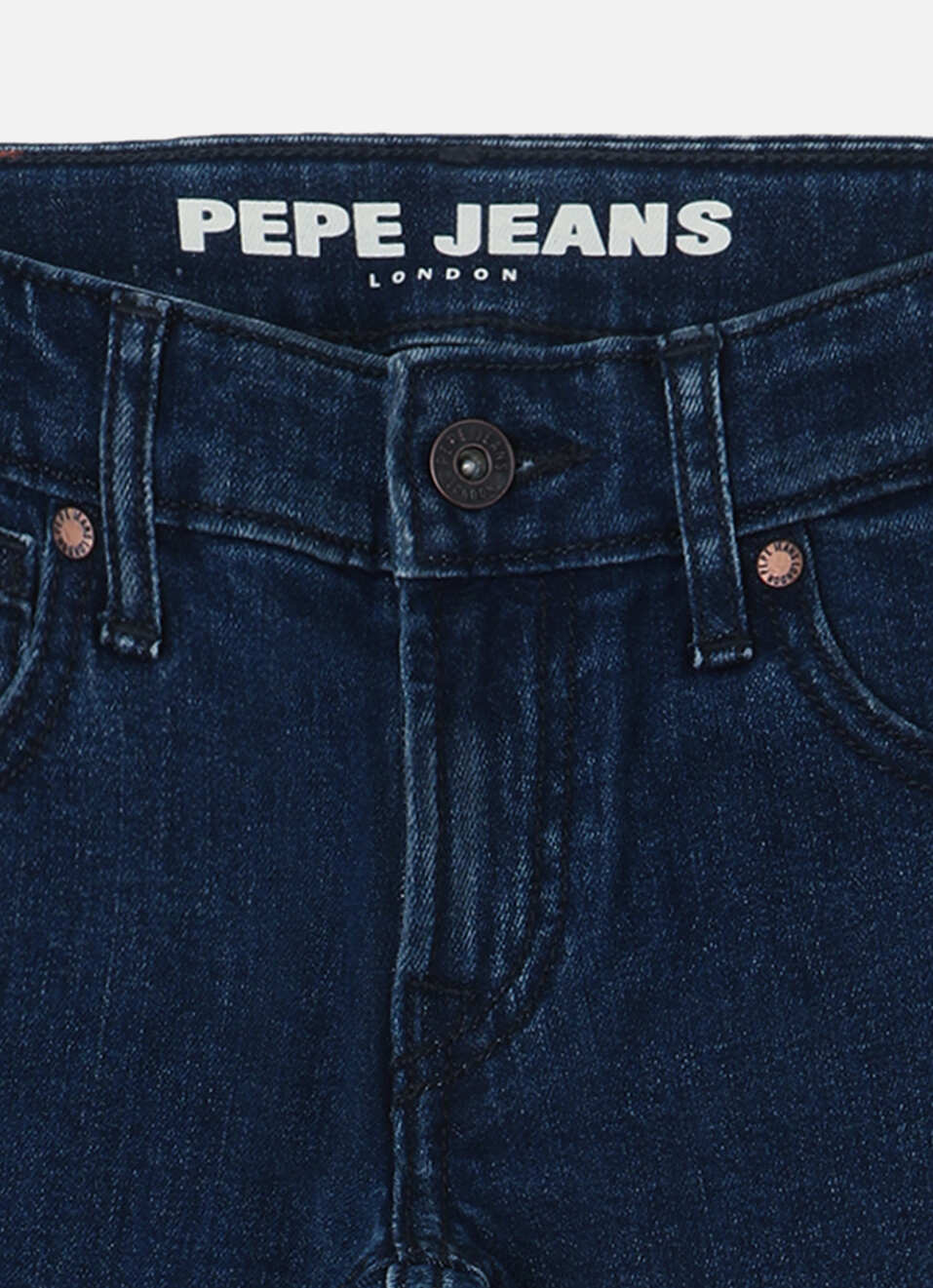 Boys  Blue Mid Rise Slim Jeans, , large image number 2