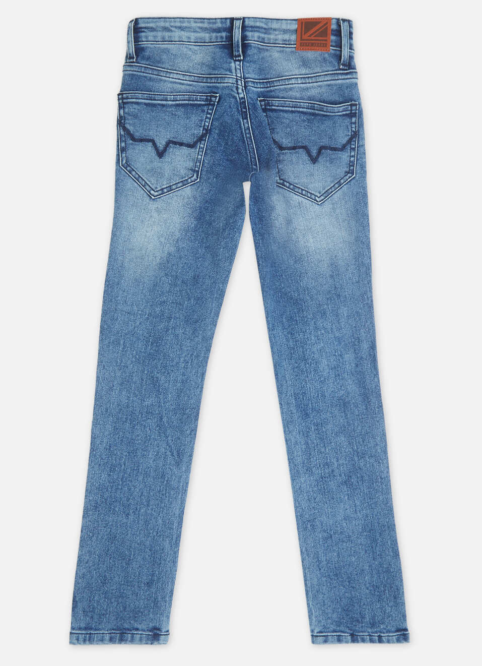 Boys  Blue Mid Waist Slim Jeans, , large image number 1