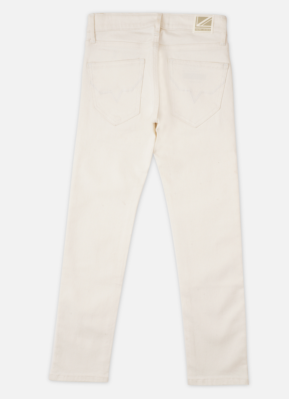 Boys  White Mid Waist Slim Jeans, , large image number 1