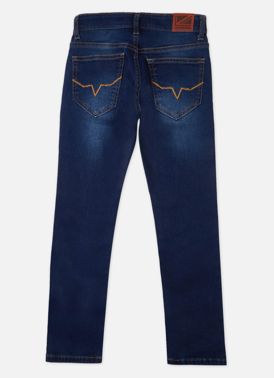 Boys Blue Mid Rise Slim Jeans, , large image number 1