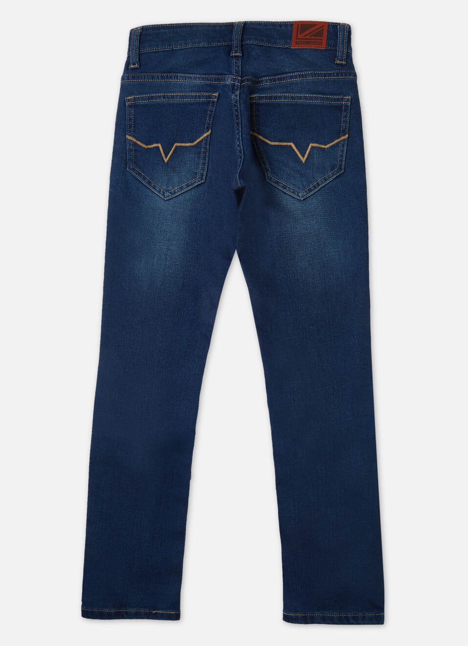 Boys Blue Mid Rise Slim Jeans, , large image number 1