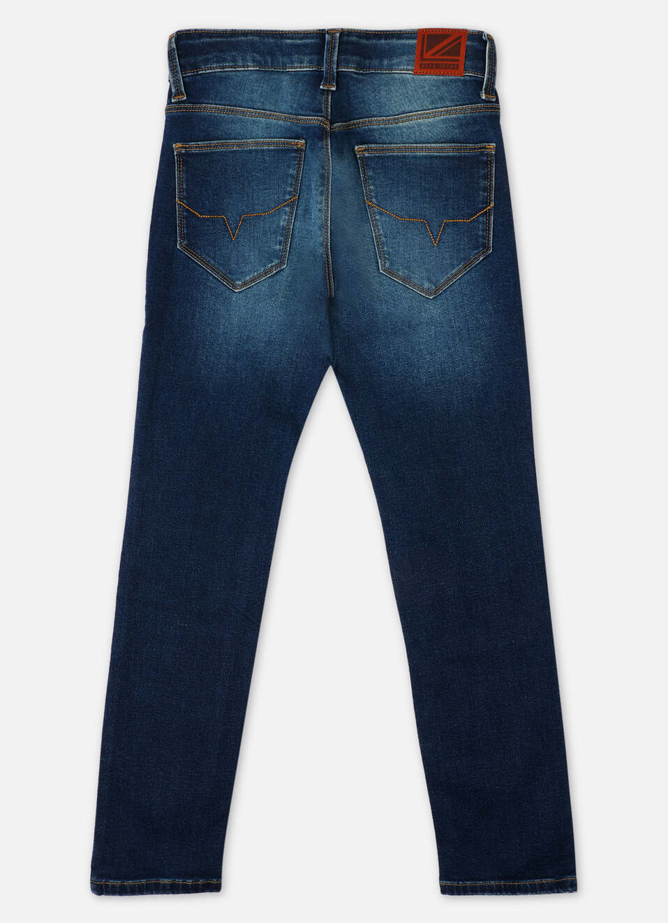 Boys  Blue Mid Waist Slim Powerflex Jeans, , large image number 1