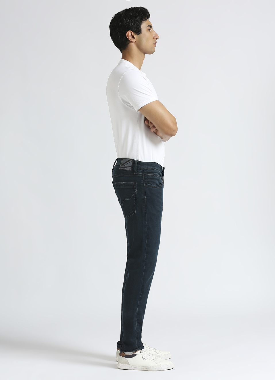 Chinox Blue Mid Waist Gymindigo Jeans, , large image number 6
