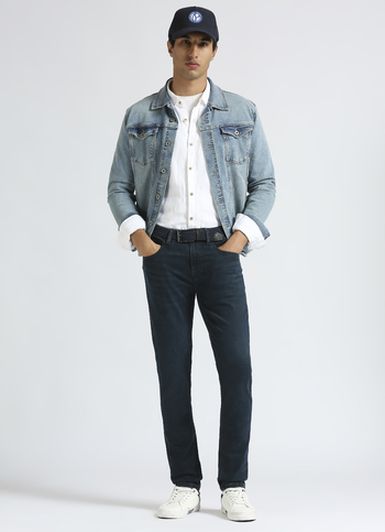 Chinox Blue Mid Waist Gymindigo Jeans