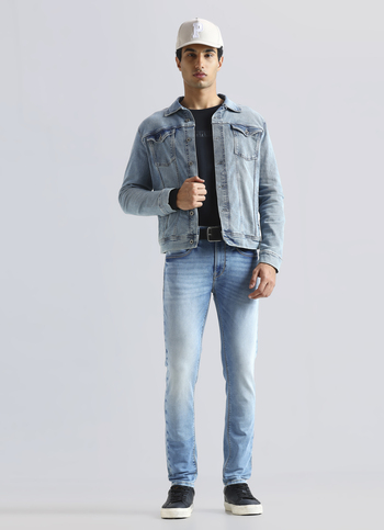 Chinox Blue Mid Waist Gymindigo Jeans