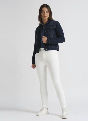 Dion White High Waist Powerflex Jeans