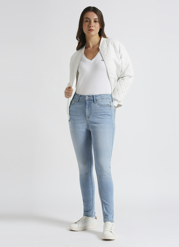 Dion Blue High Waist Skinny Jeans