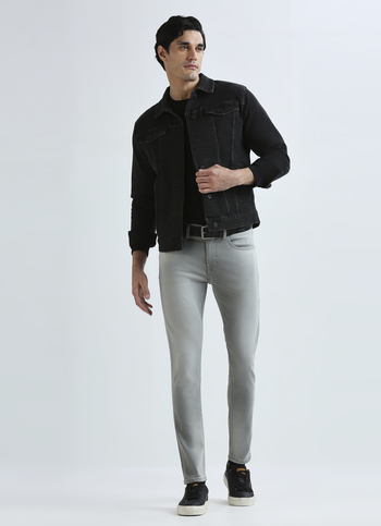 Chinox Grey Mid Rise Gymindigo Jeans