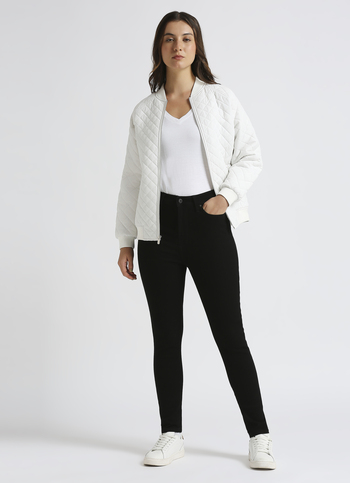 Dion Black High Waist Skinny Jeans